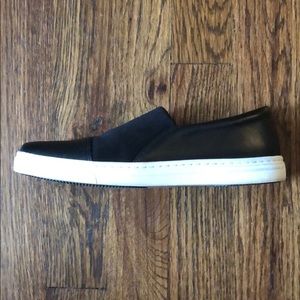 Via Spiga Raine 2 Black Slip On Sneakers